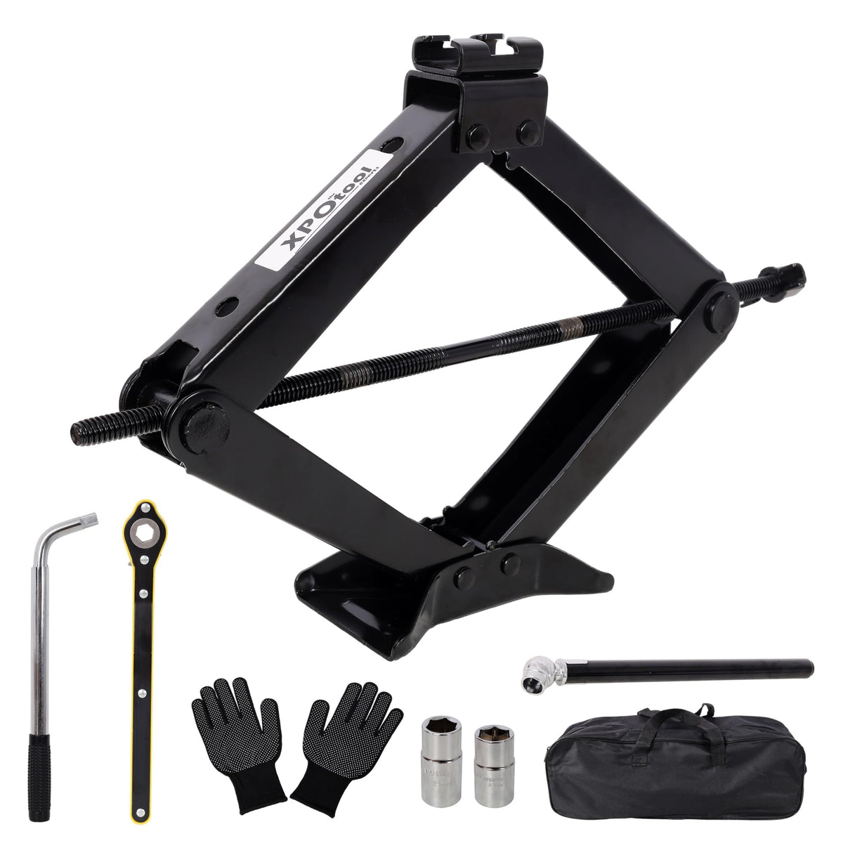 3 Ton Scissor Car Jack Kit with Wrench B8694