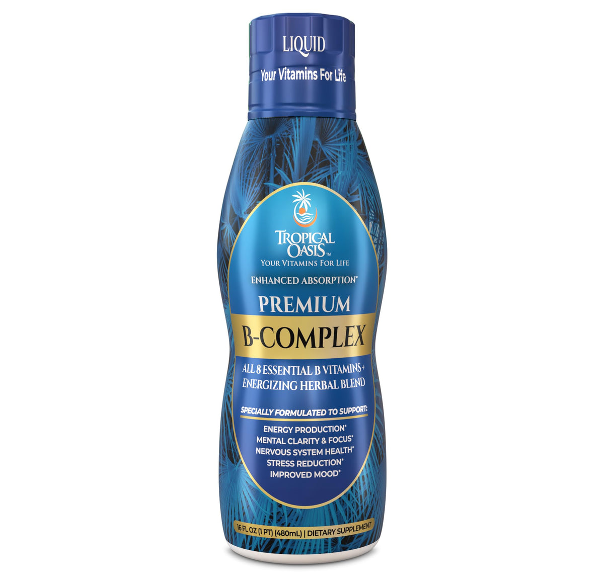 Liquid B-Complex Supplement 16 oz N345822