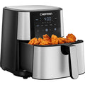 6 Qt 5-in-1 Nonstick Stainless Steel Air Fryer Y665841