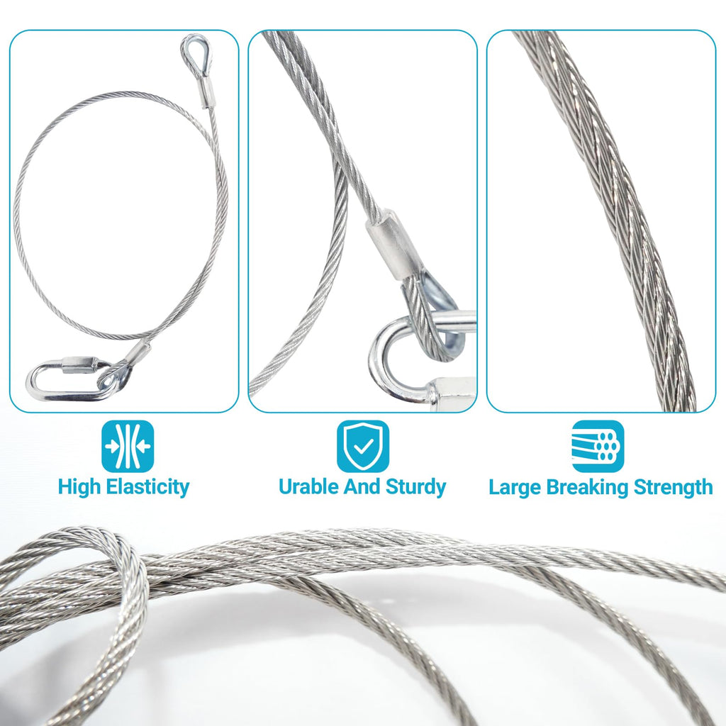 T316 Stainless Steel Cable 7x7 Strands 150FT L159139