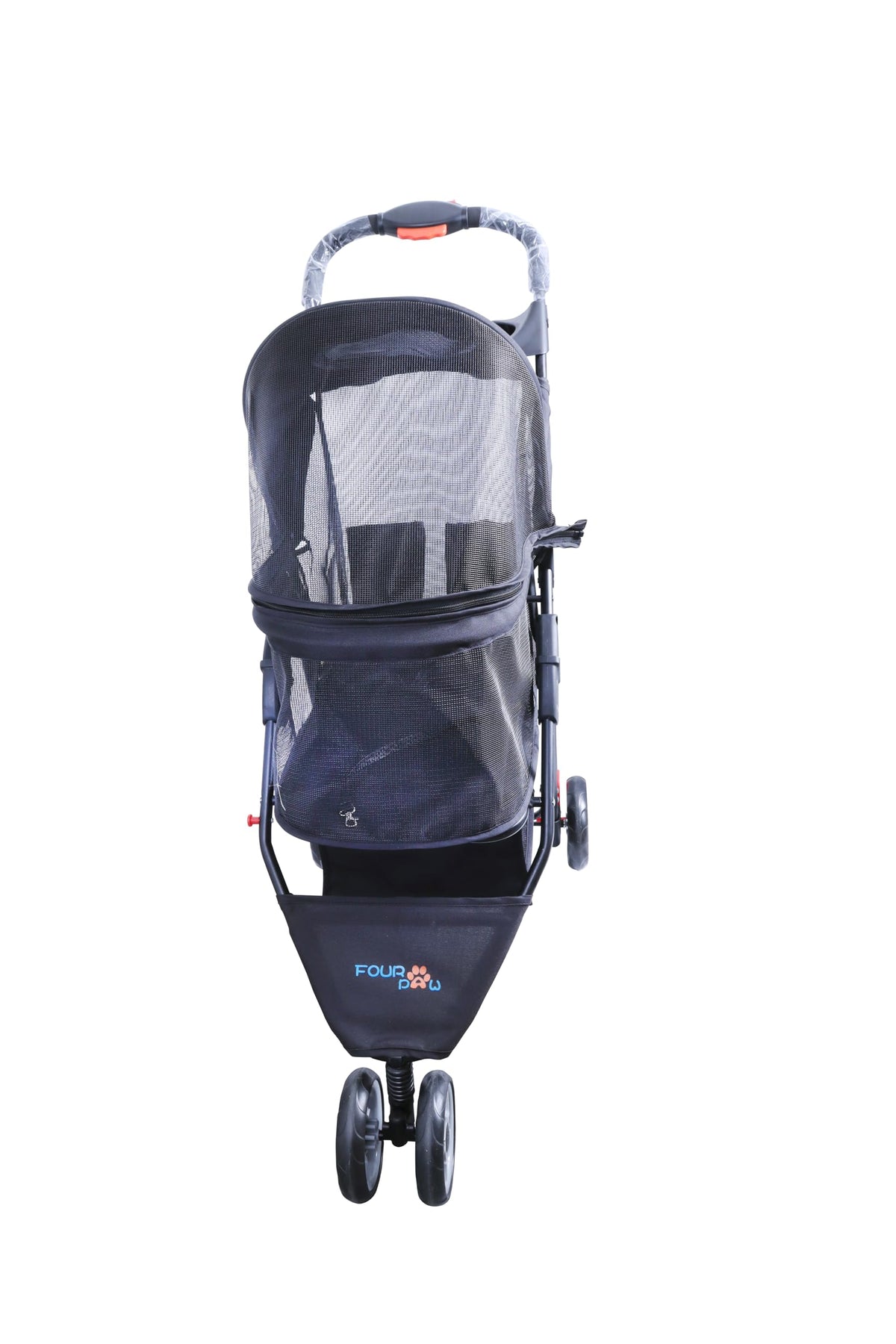 3 Wheels Pet Stroller with Storage Basket J23011