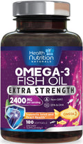 Omega 3 Fish Oil 2400mg Softgels T26173