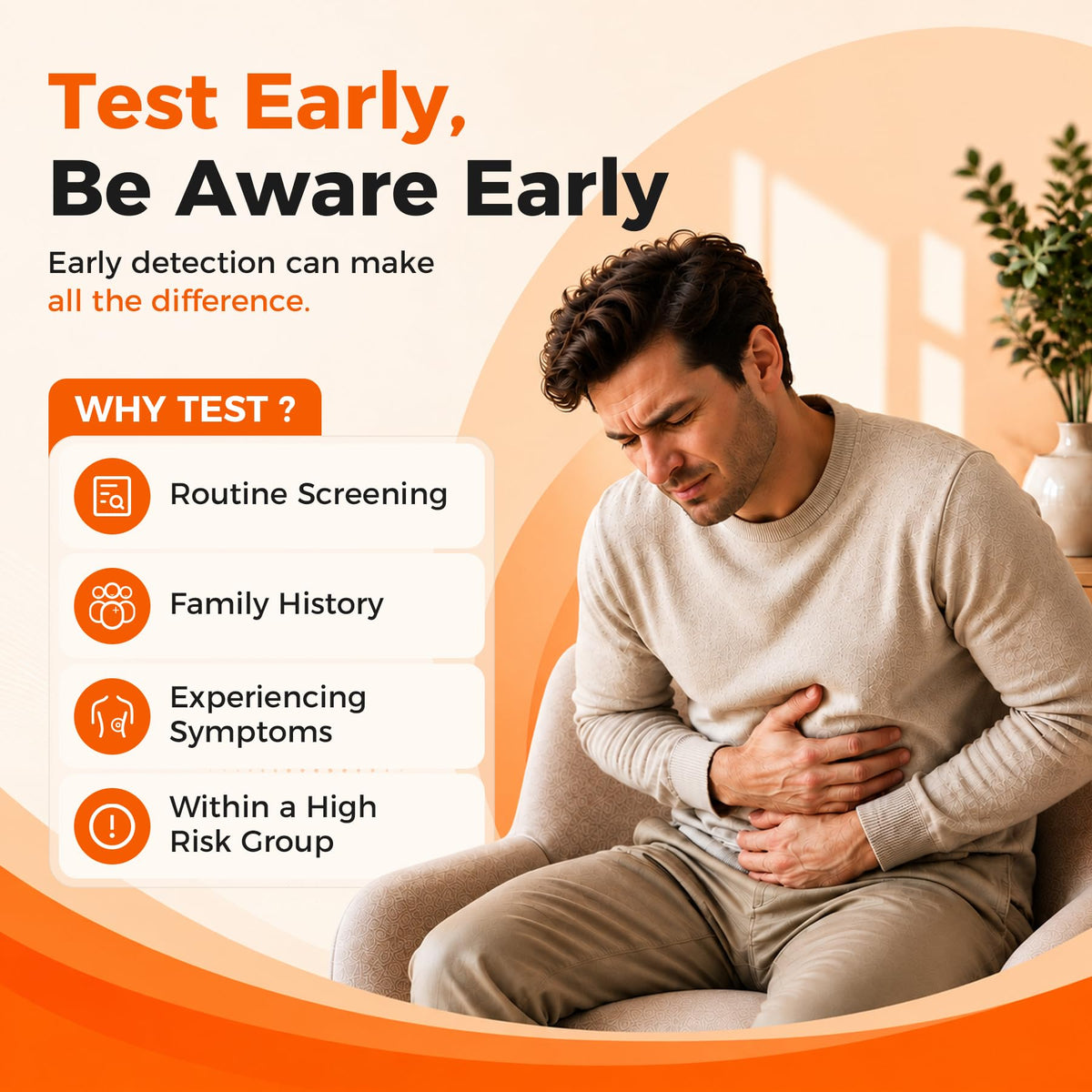 Fecal Occult Blood Screening 1 Pack T60995