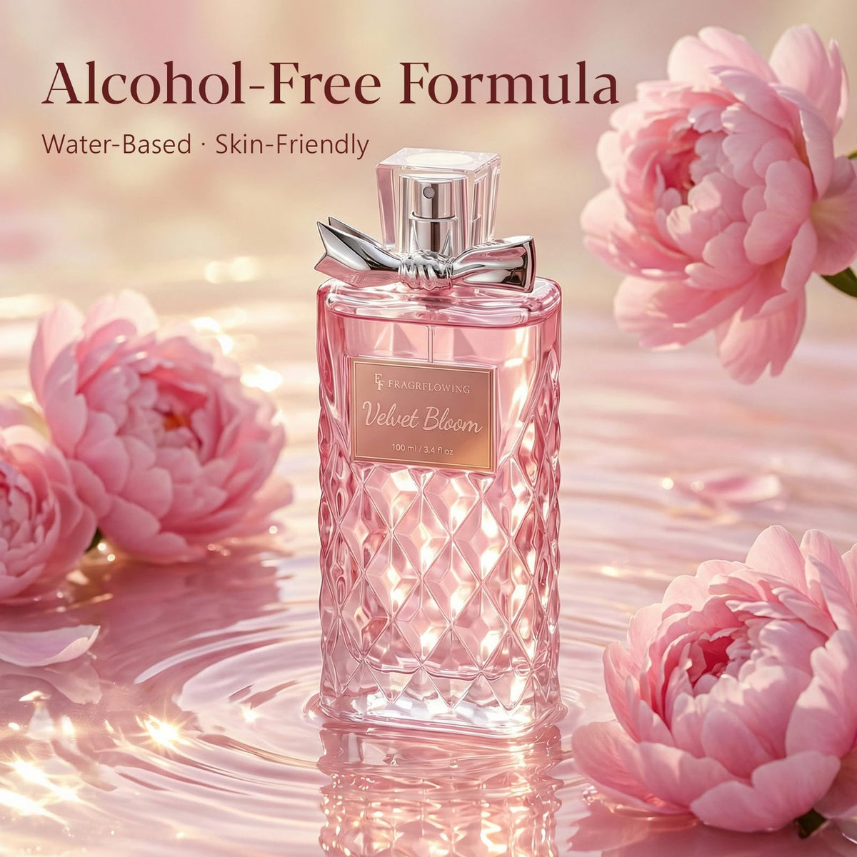 Alcohol-Free Long-Lasting Floral Perfume 3.4 fl oz D26198