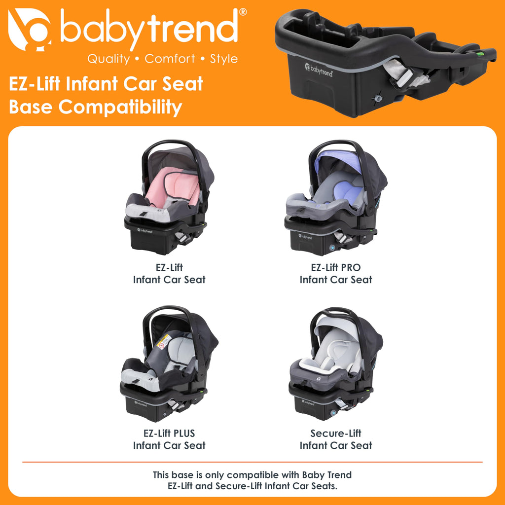 Black Infant Car Seat Base E5069