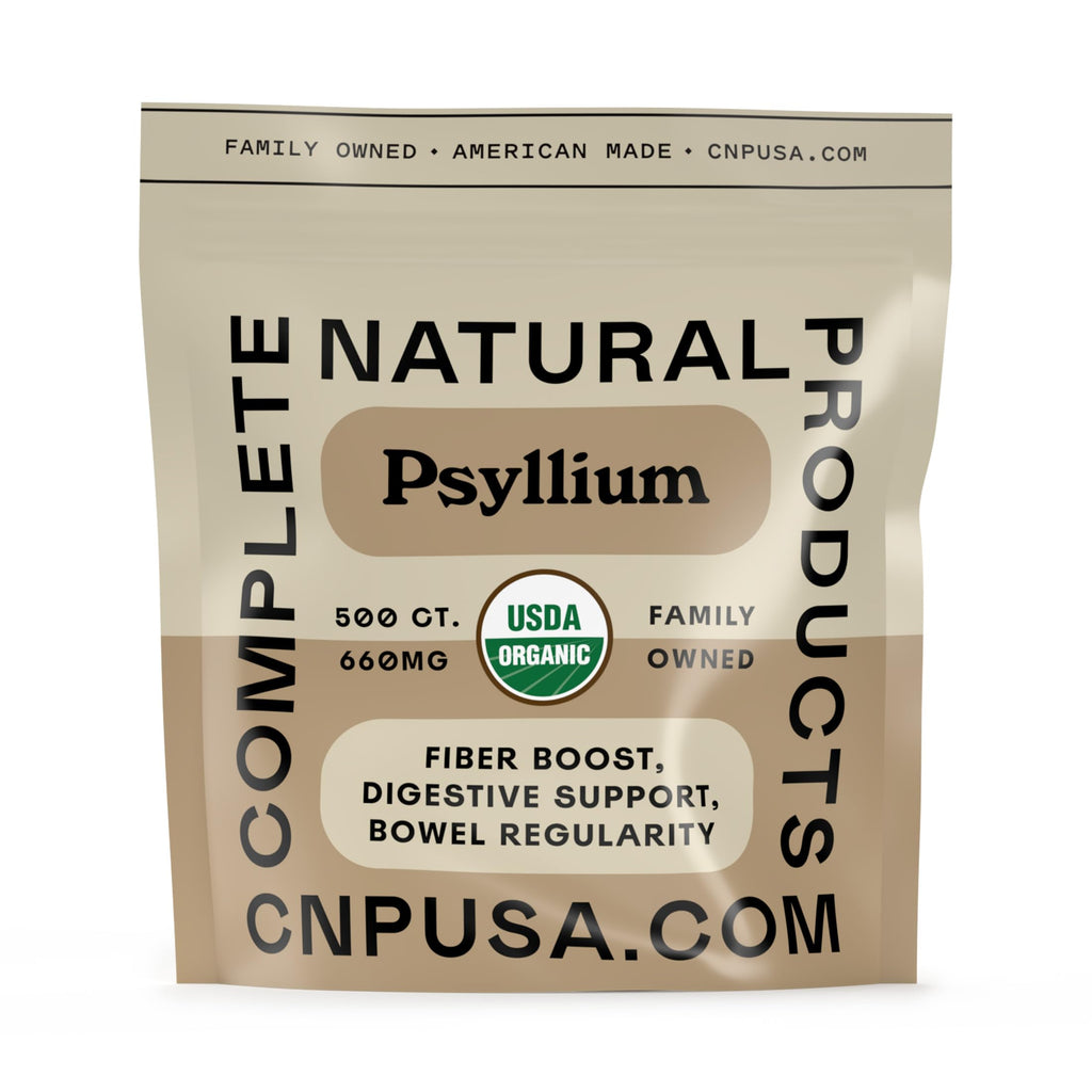 Organic Psyllium Husk Capsules 660mg 500ct Y72887