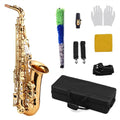 E Flat Alto Saxophone Brass Gold Lacquer V541