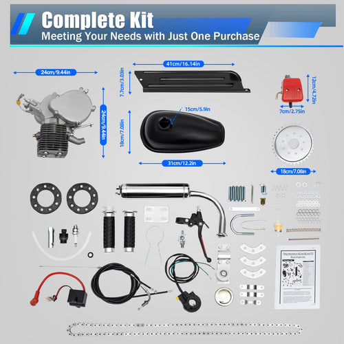 100cc 2-Stroke Bicycle Engine Kit M45854