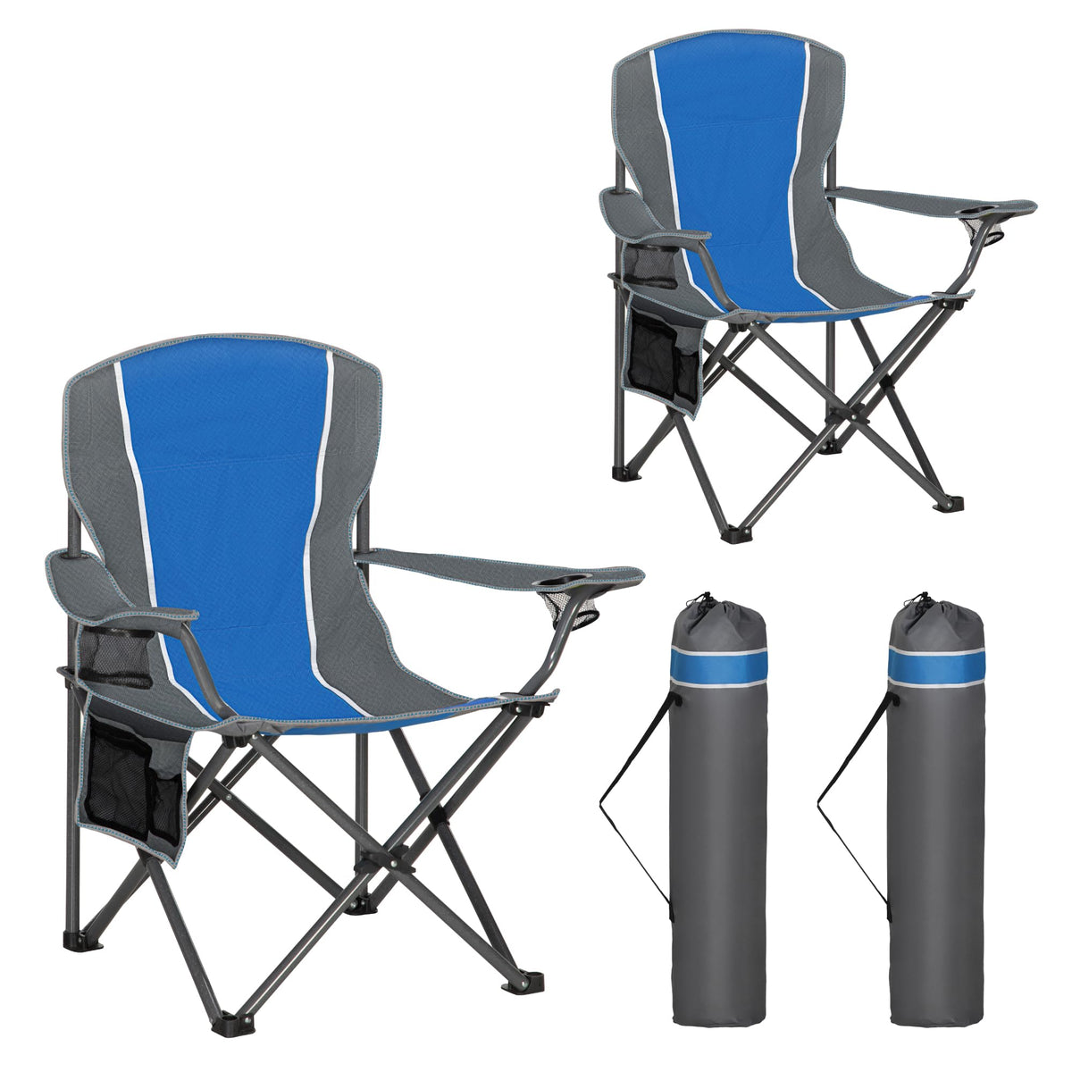 2 Pack Portable Camping Chair M8411