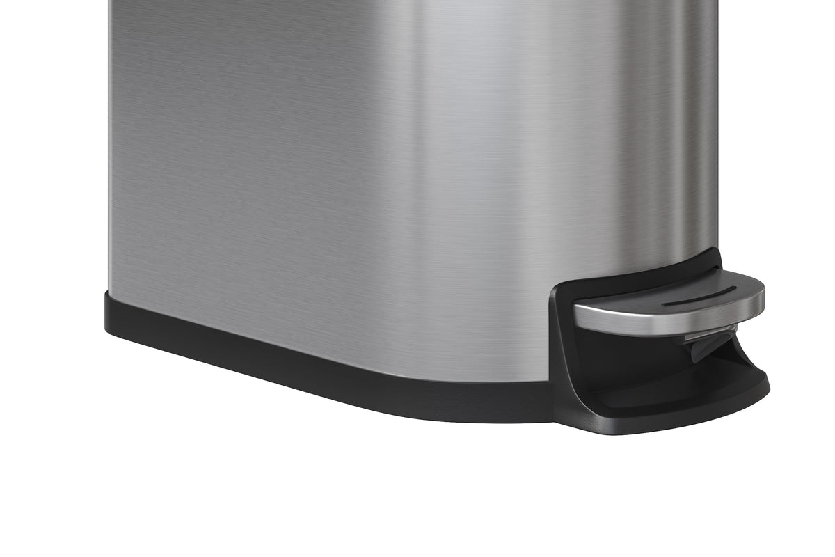 50 L Stainless Steel Kitchen Trash Can with Lid B5273