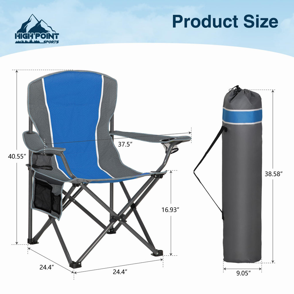 2 Pack Portable Camping Chair M8411