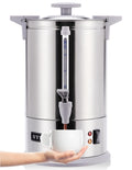 Stainless Steel Percolate Coffee Maker Hot Water Urn 50-Cup 8 L R968232