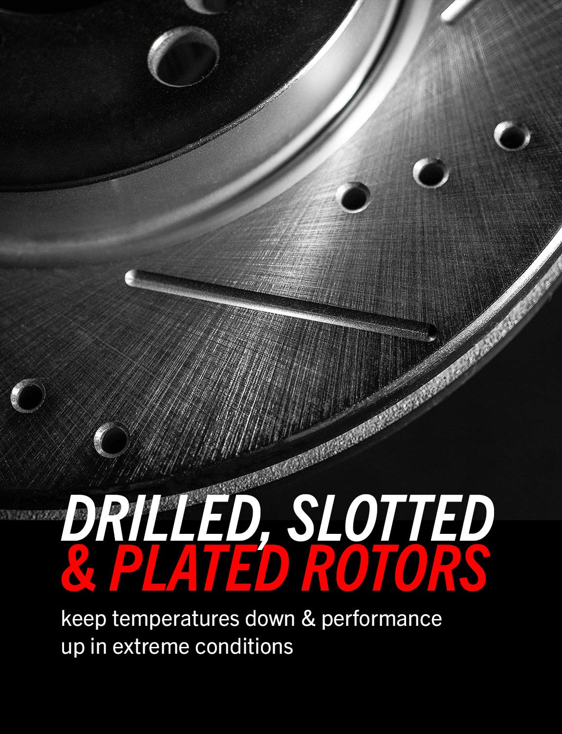 Brake Pad Rotor Kit Front Rear I719