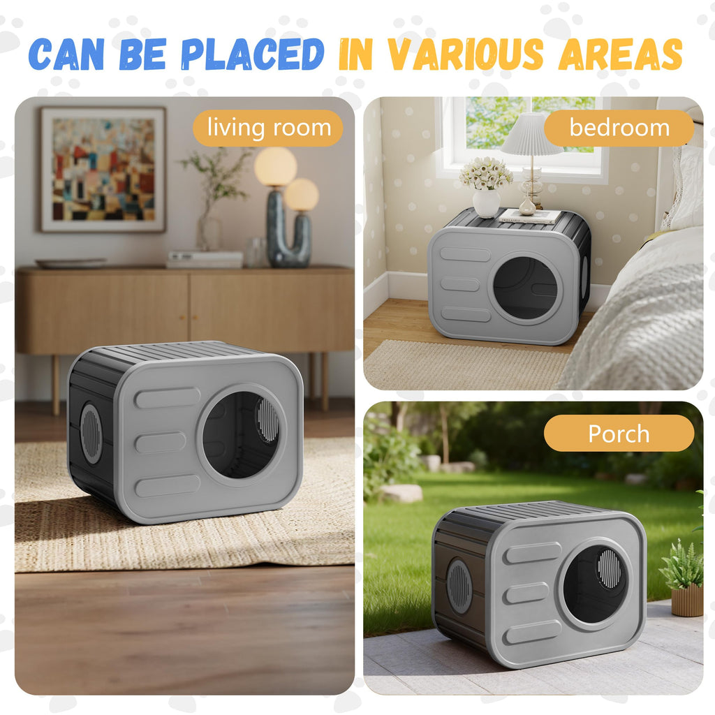 Weatherproof Outdoor Cat House V954