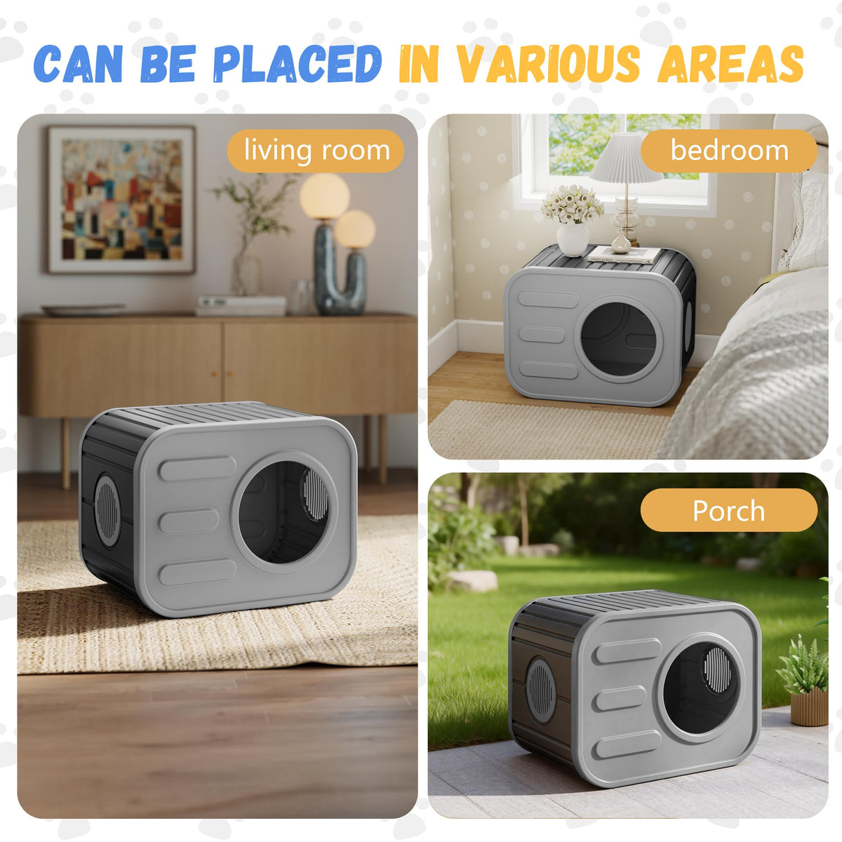 Weatherproof Outdoor Cat House V954