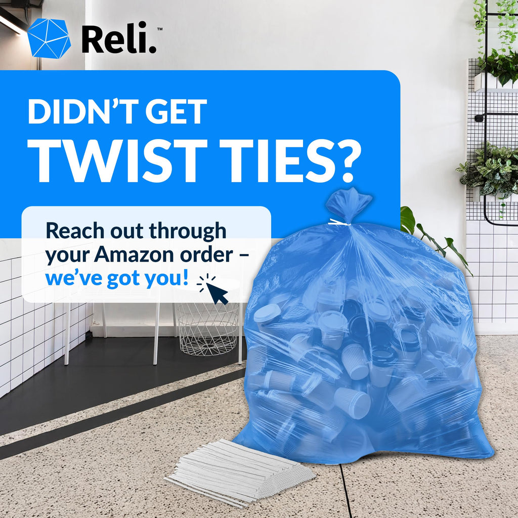 40-45 Gallon Heavy Duty Trash Bags W557