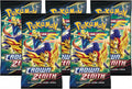 Pokemon Sword & Shield Crown Zenith 5 Booster Packs Y713193