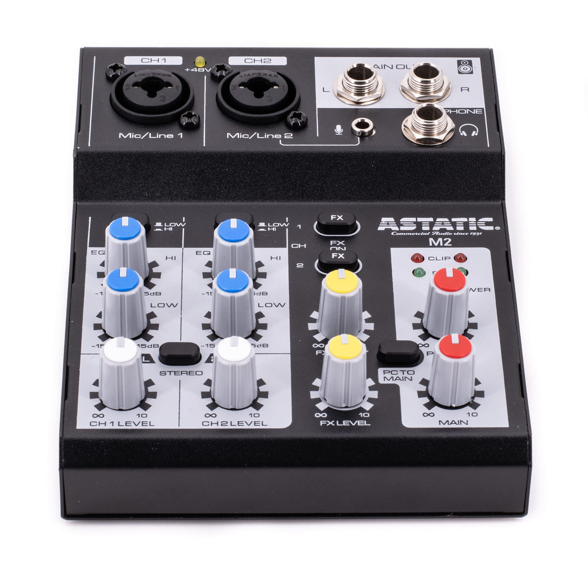 2-Channel Mixer with USB Interface F708201
