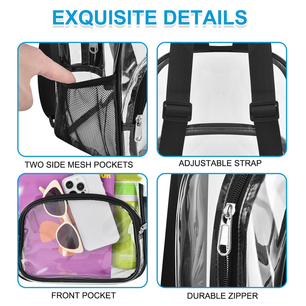 Clear Backpack V742740