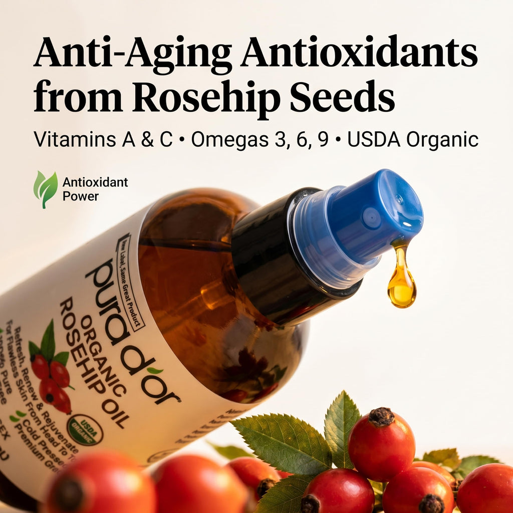 Organic Rosehip Seed Oil 4 oz M61747