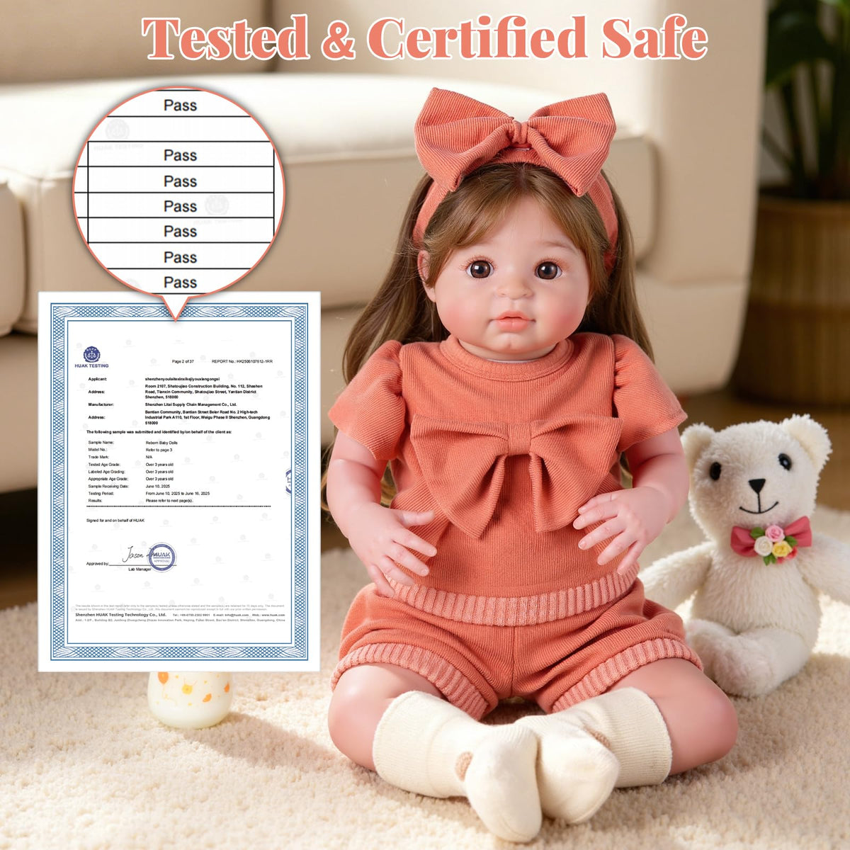 20 Inch Realistic Baby Doll K4325