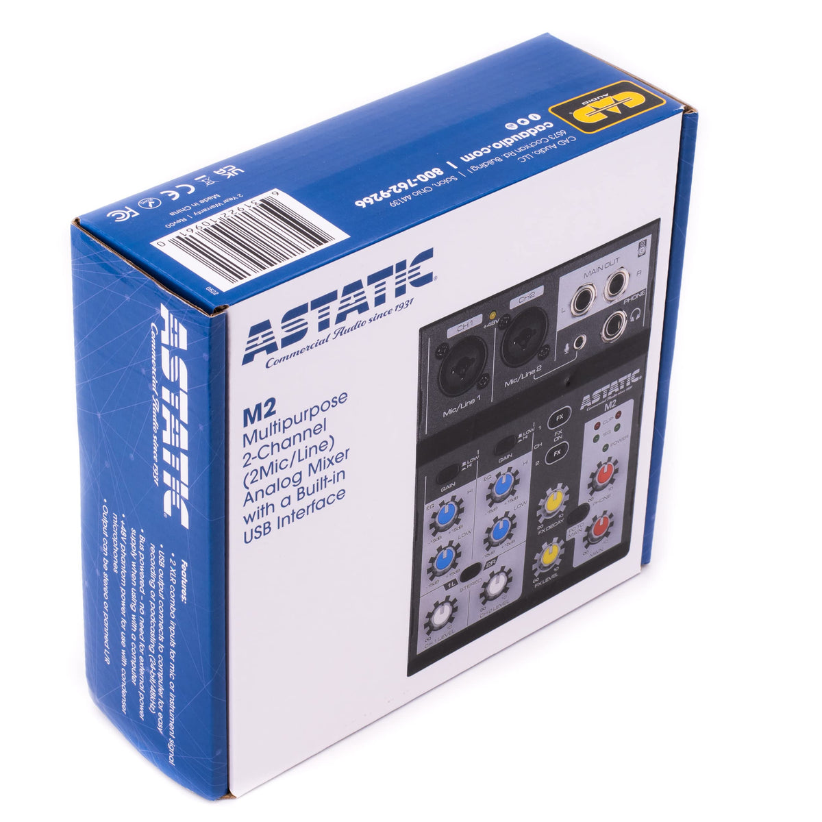 2-Channel Mixer with USB Interface F708201