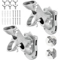 Heavy Duty Aluminum Rustproof Flag Pole Holder Wall Mount 2Pack D4739