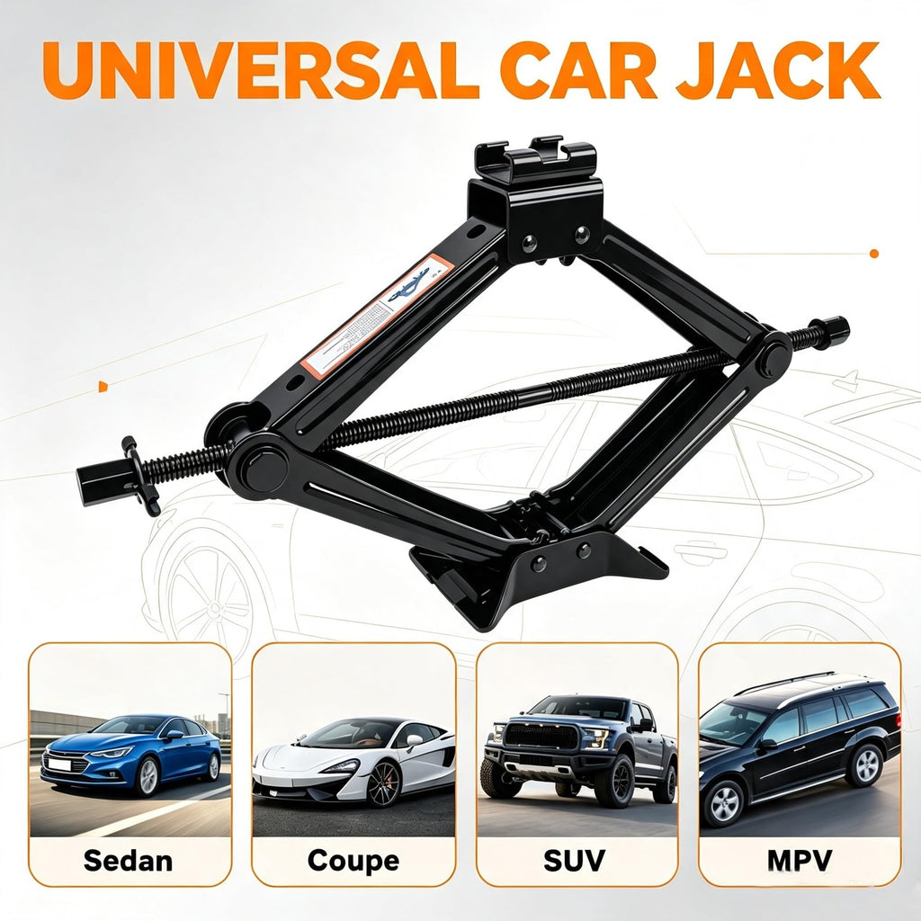 3 Ton Scissor Car Jack Kit with Wrench B8694