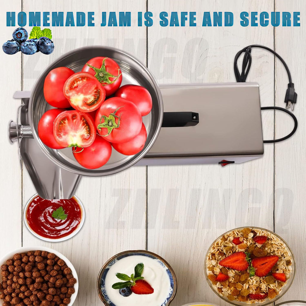 450W Electric Sauce Maker with Funnel & Trough R494