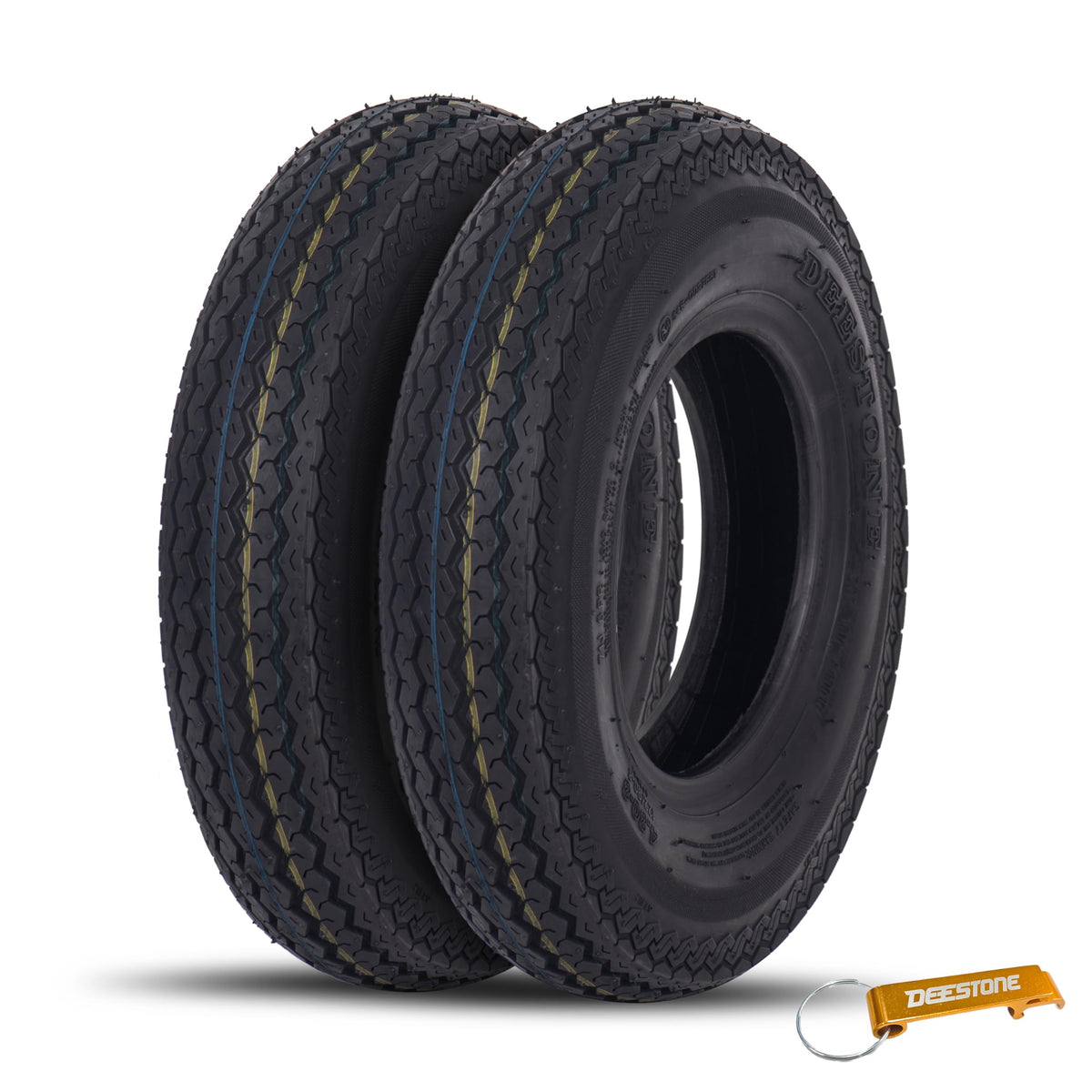 4.80-8 2 Tires 6 Ply Trailer D8531