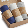 Grey Navy 3 Pack Jersey Pack and Play Sheets P275