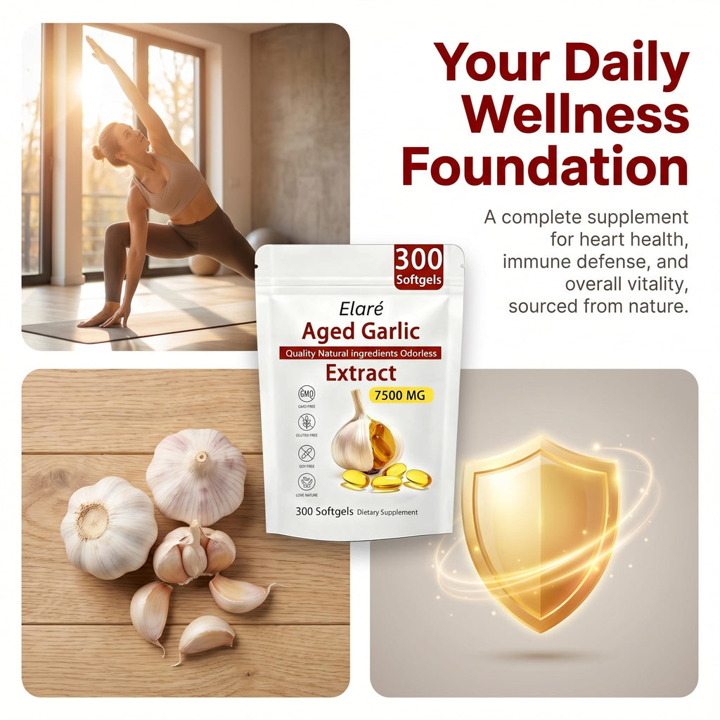 Odorless Organic Garlic Extract Capsules 300 Softgels Z7489