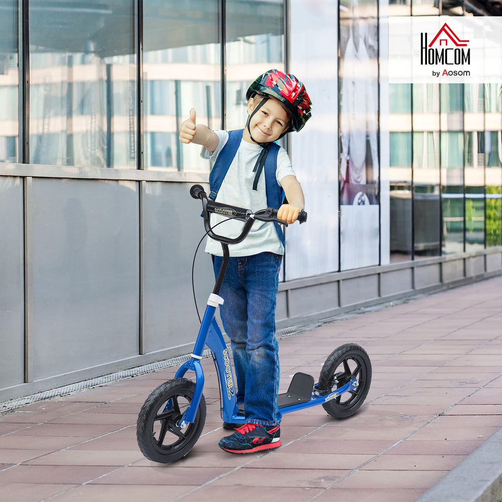 Kick Scooter for Kids 5-12 Years Old 12" EVA Tyres L734357