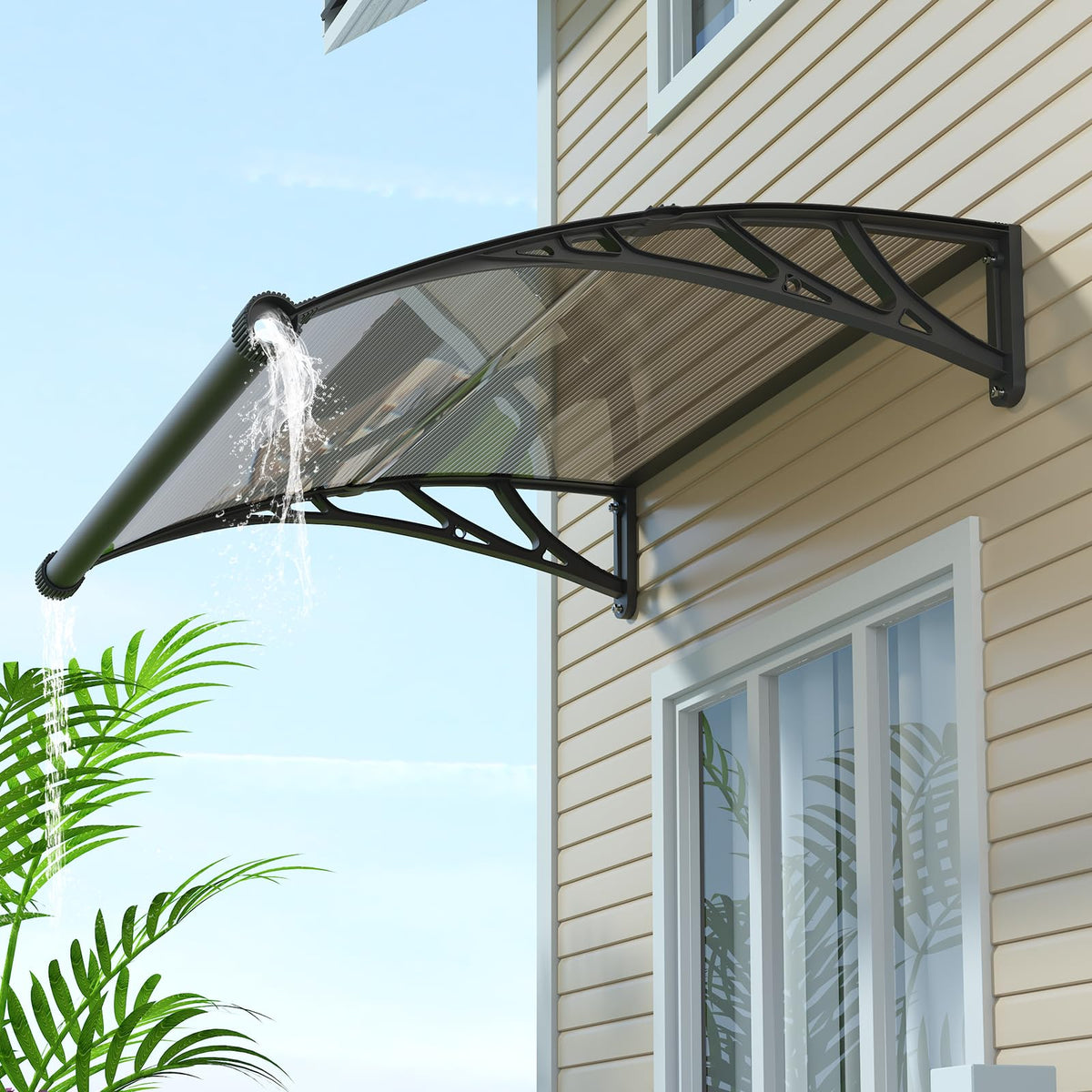 40x48in UV Rain Proof Door Awning B80286