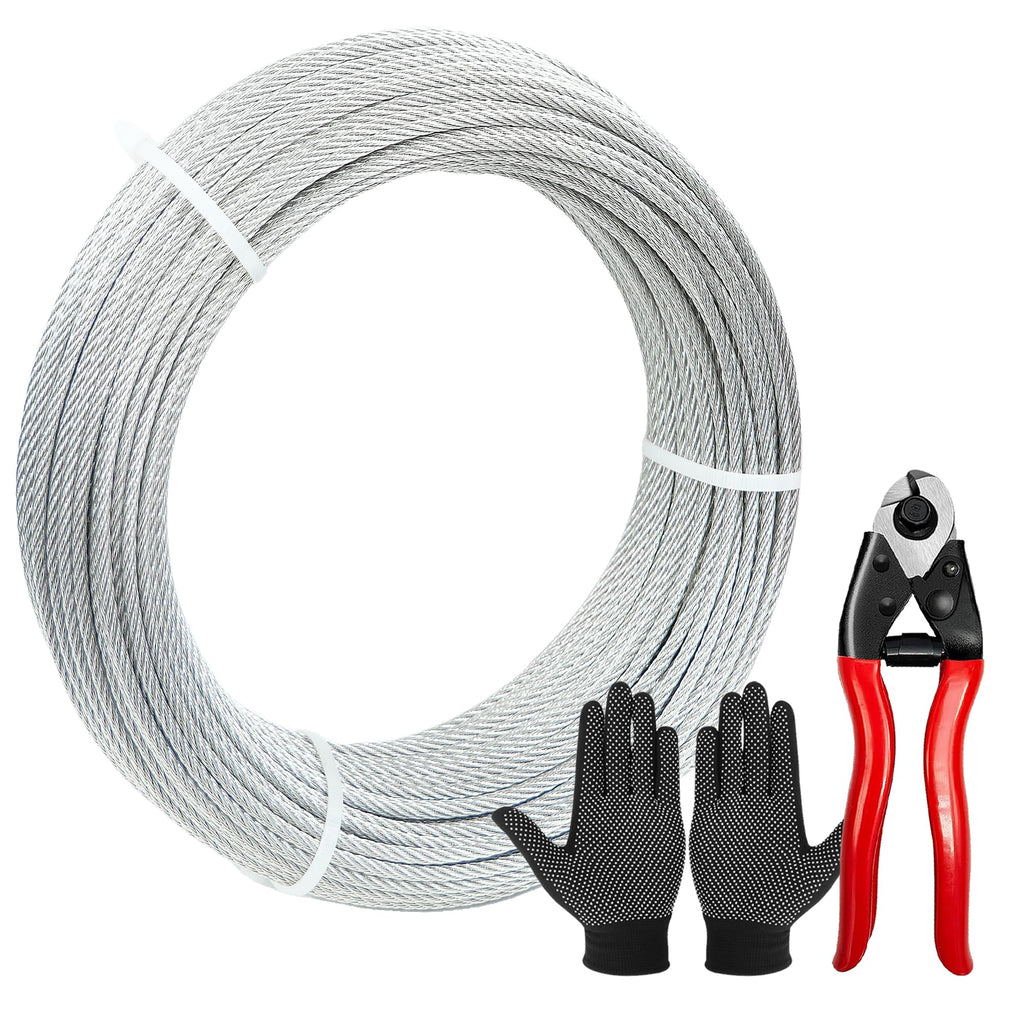 T316 Stainless Steel Cable 7x7 Strands 150FT L159139
