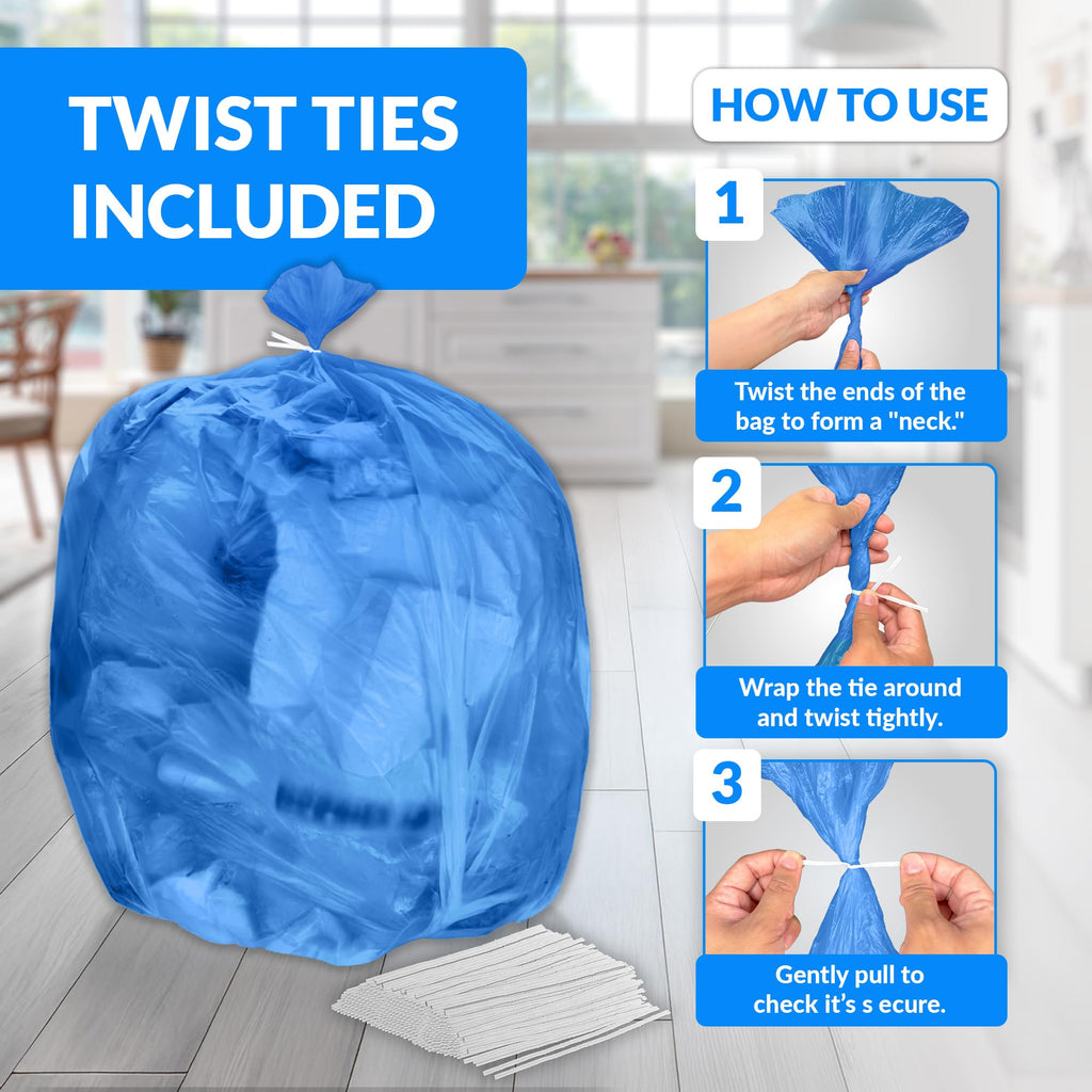 40-45 Gallon Heavy Duty Trash Bags W557