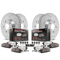 Brake Pad Rotor Kit Front Rear I719