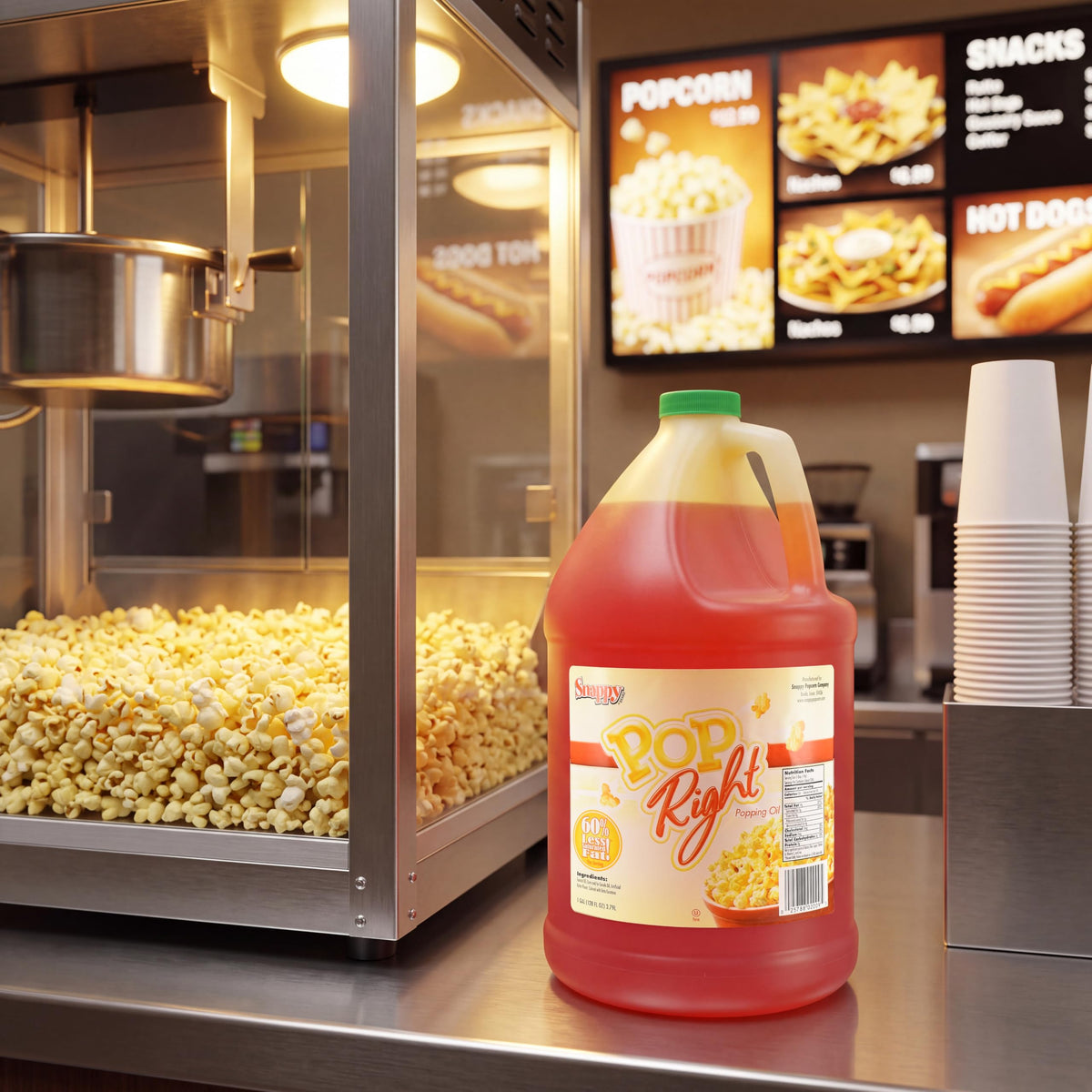 Butter Flavored Popcorn Oil 1 Gallon O647723