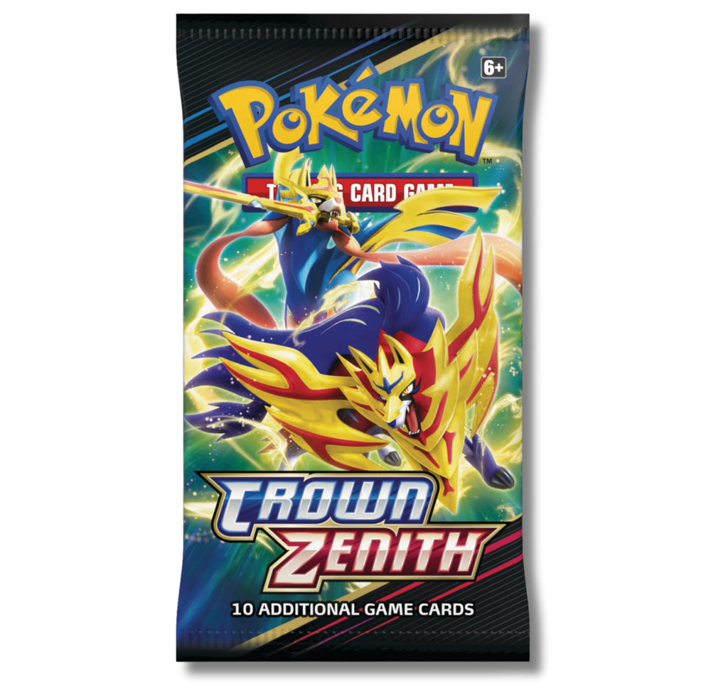 Pokemon Sword & Shield Crown Zenith 5 Booster Packs Y713193