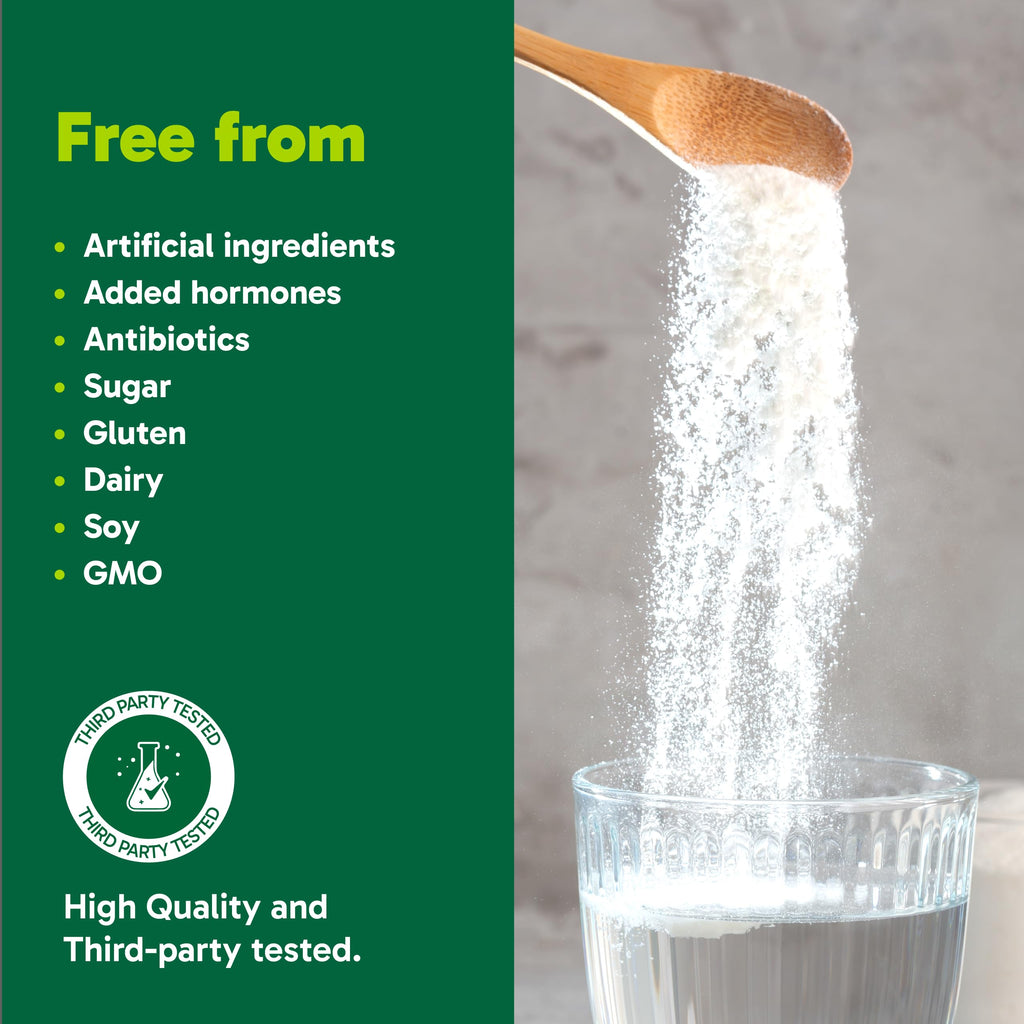 Hydrolyzed Collagen Peptides Powder 1.1 Pounds T5355