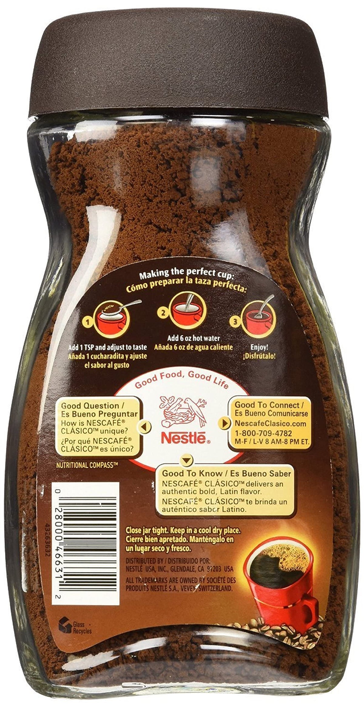 Instant Coffee 7-Ounce Jars Pack of 3 C58025