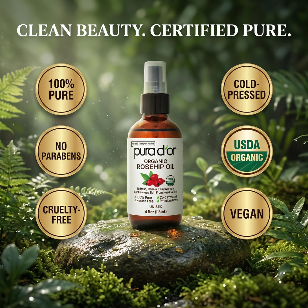 Organic Rosehip Seed Oil 4 oz M61747
