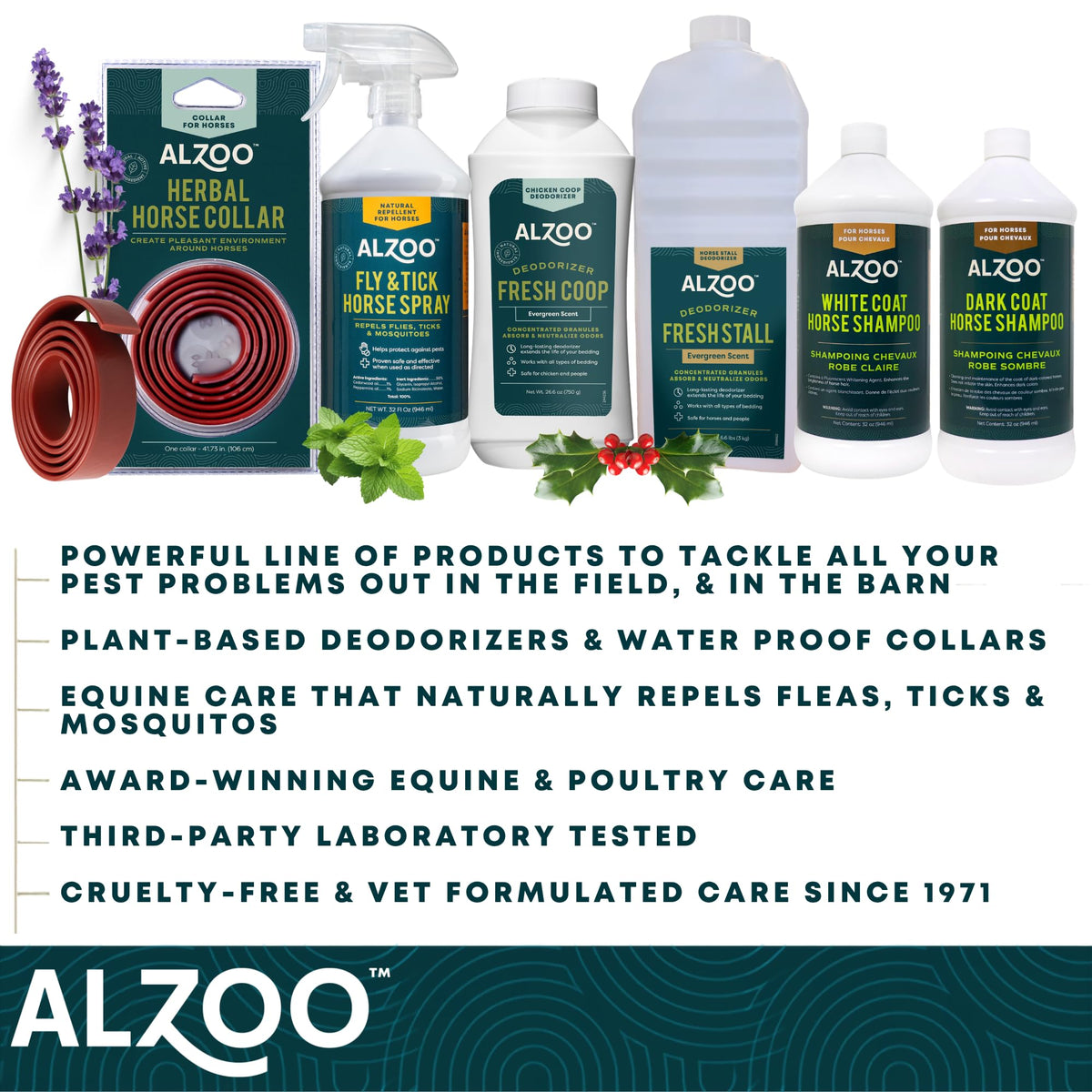 Plant-Based Fly and Tick Horse Spray 32 Fl. Oz. (Pack of 2) E3295