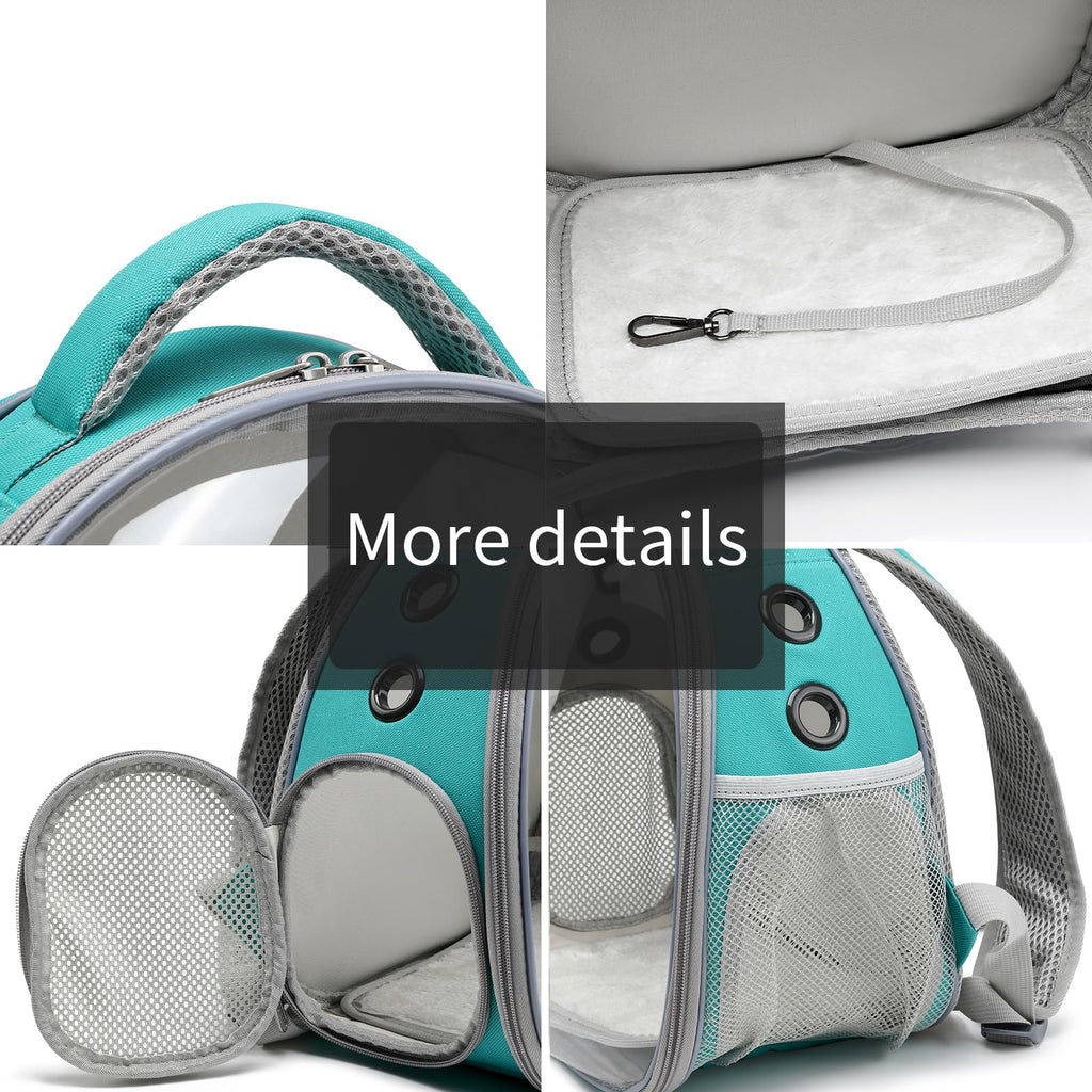 Portable Pet Backpack Carrier (Green) Z985569
