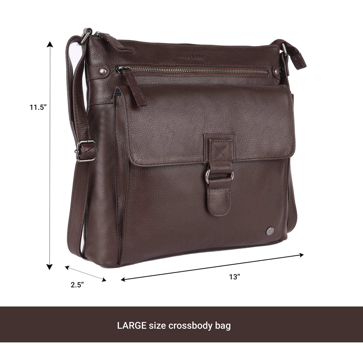 Large Soft Real Leather Womens Crossbody Handbags and Purses Y546