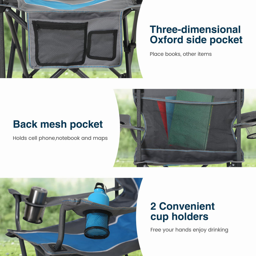 2 Pack Portable Camping Chair M8411