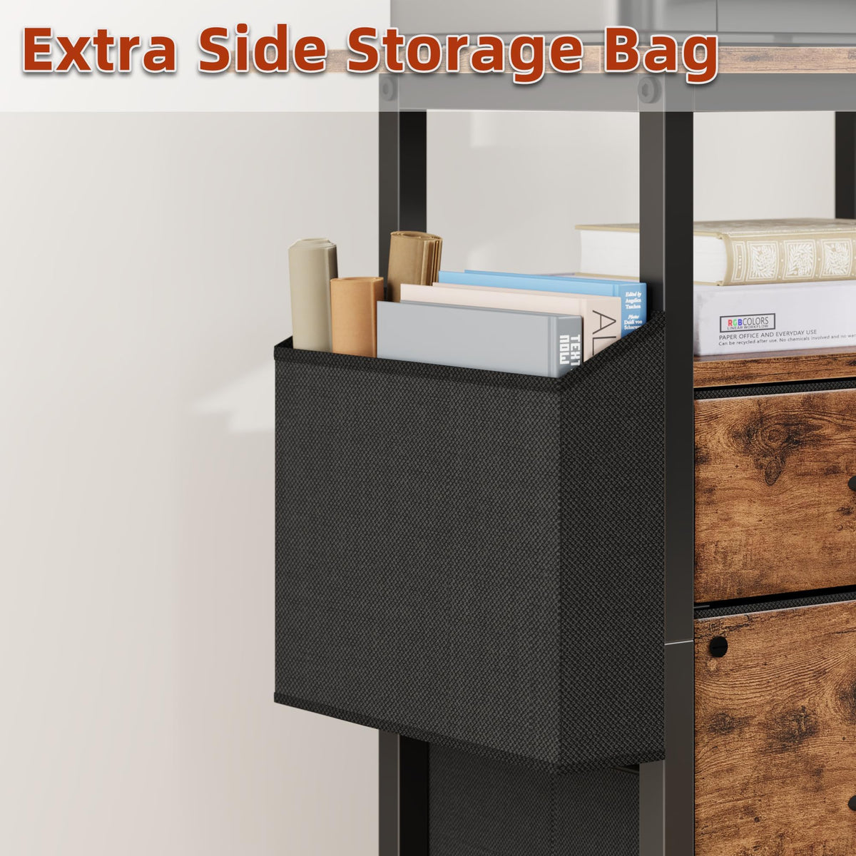 2 Drawer Mobile File Cabinet Y8289
