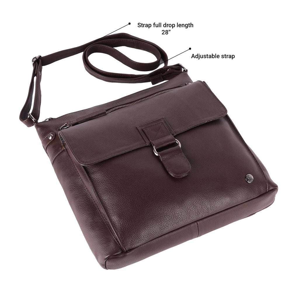 Large Soft Real Leather Womens Crossbody Handbags and Purses Y546