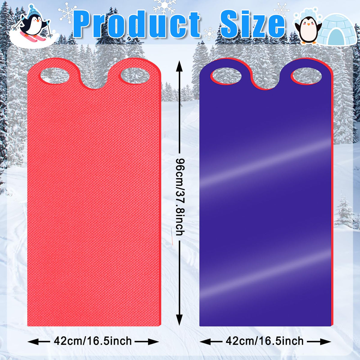 2 PCS Snow Sled B9429