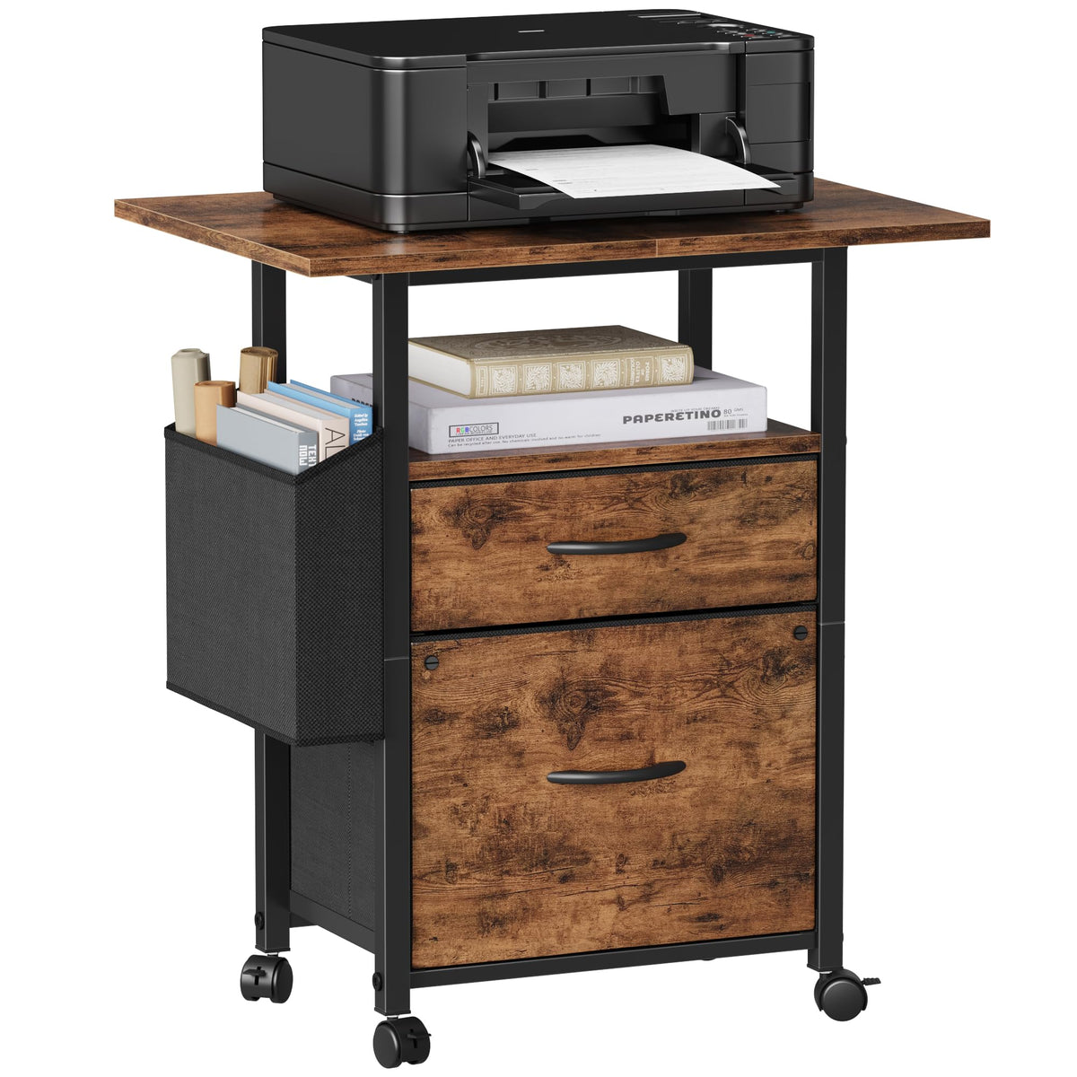 2 Drawer Mobile File Cabinet Y8289